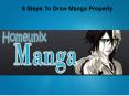 8 Steps To Draw Manga Properly PowerPoint PPT Presentation