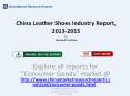 China Leather Shoes Industry 2015