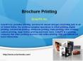Brochure Printing PowerPoint PPT Presentation