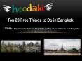 Top 20 Free Things to Do in Bangkok PowerPoint PPT Presentation