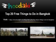 Top 20 Free Things to Do in Bangkok