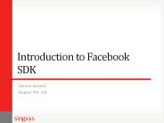 Introduction to Facebook SDK