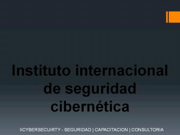 Curso de Seguridad Informatica en México
