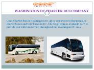 Gogo Charter - DC Bus Charter