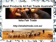 Best Products At Fair Trade Australia