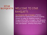 Party Halls in Gurgaon