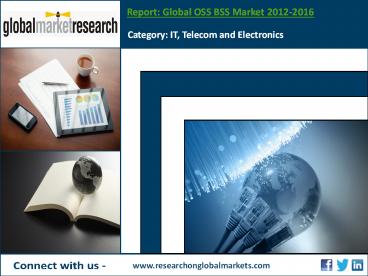 Global Research Report on OSS BSS Market