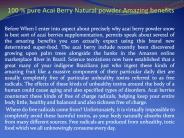 acai berry powder