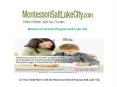 Montessori School Program Salt Lake City PowerPoint PPT Presentation