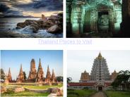 Thailand Places to Visit