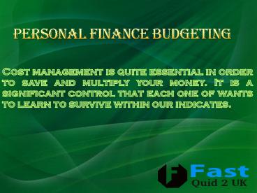 Fast Quid 2UK Instant Financial Services for money