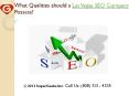 What Qualities should a Las Vegas SEO Company Possess? PowerPoint PPT Presentation