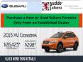 Purchase a New or Used Subaru Forester Only From an Established Dealer
