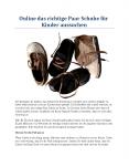 Online das richtige Paar Schuhe für Kinder aussuchen PowerPoint PPT Presentation