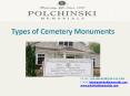 Types of Cemetery Monuments PowerPoint PPT Presentation
