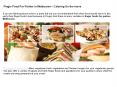 Finger Food For Parties in Melbourne – Catering On the move PowerPoint PPT Presentation
