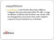 offshore companies registration services