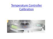 Oven Calibration