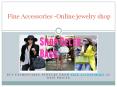 Fine Accessories -Online jewelry shop PowerPoint PPT Presentation