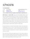 Chico’s Celebrates Opening of Its Signature Style Boutique in Grand Boulevard PowerPoint PPT Presentation