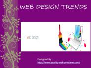 Web Design Trends