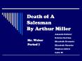 Death of A Salesman By Arthur Miller PowerPoint PPT Presentation