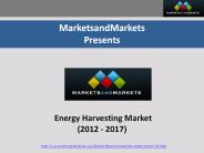 Energy Harvesting Market worth 2012-2017