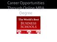 Enrolling in Online MBA degree programs in UAE PowerPoint PPT Presentation