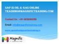 sap is oil and gas online training