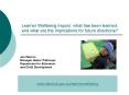 Learner Wellbeing Inquiry: what has been learned, and what are the implications for future directions? PowerPoint PPT Presentation