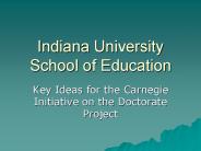 Indiana University School of Education