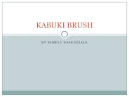 Kabuki Brush by Simply Essentials