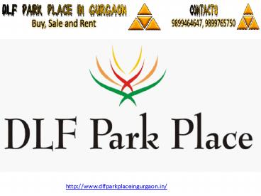 DLF park place in Gurgaon