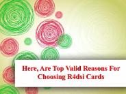 Some Valid Reasons To Purchase R4dsi Card
