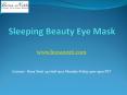 Luxury Sleep Eye Mask PowerPoint PPT Presentation