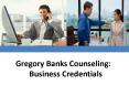 Gregory Banks Counseling PowerPoint PPT Presentation