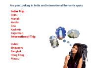 5 Romantic Getaways in India