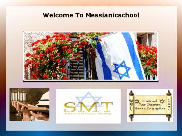 Messianic Bible School