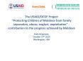 The USAID/DCOF Project  PowerPoint PPT Presentation