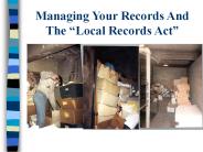 Managing Your Records And The 