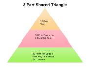 3 Part Shaded Triangle