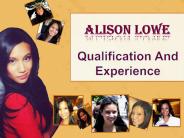 Alison Lowe - Qualification and Experience
