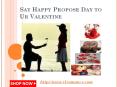 Valentine gifts for propose day on vlromance PowerPoint PPT Presentation