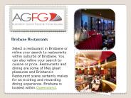 Select A Best Restaurants in Brisbane