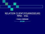 RELATION CLIENT/FOURNISSEURS MMA - ESG - Fr