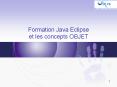 Formation Java Eclipse et les concepts OBJET PowerPoint PPT Presentation
