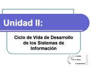 Unidad II: