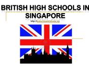 British High Schools in Singapore