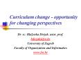 Curriculum change PowerPoint PPT Presentation