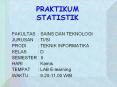 PRAKTIKUM STATISTIK PowerPoint PPT Presentation
